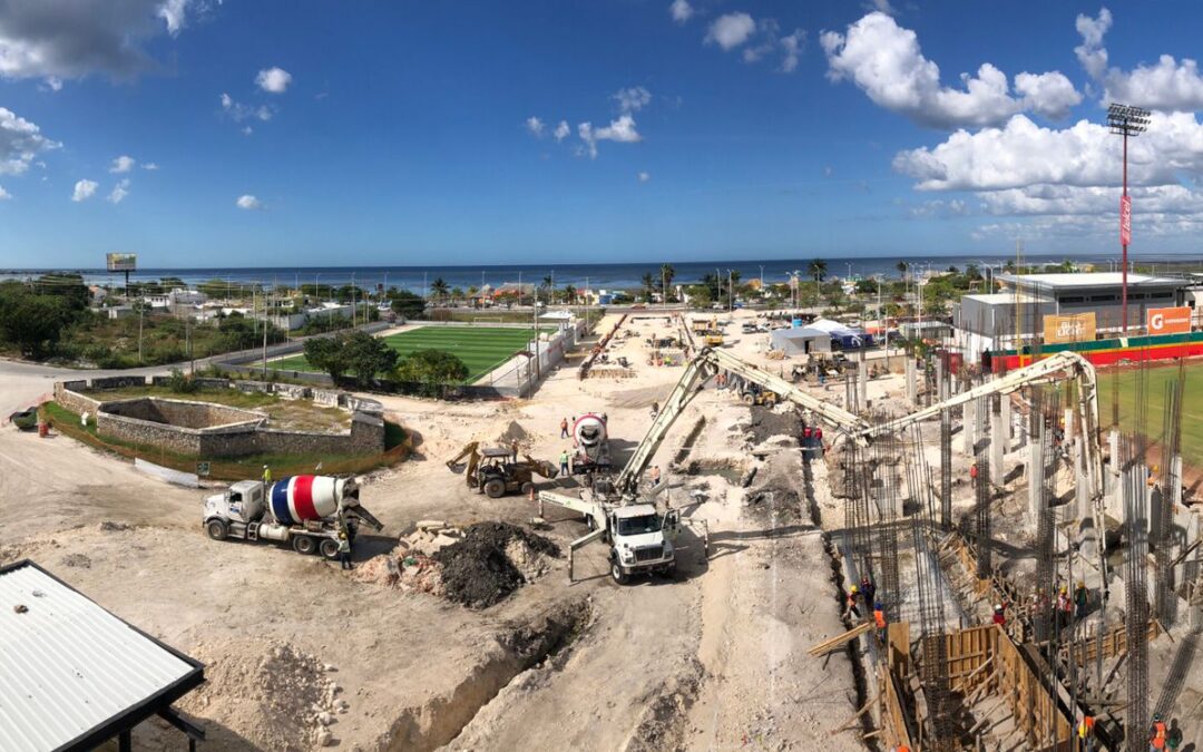 Proyecto de sedatu con el mejoramiento del parque de beisbol